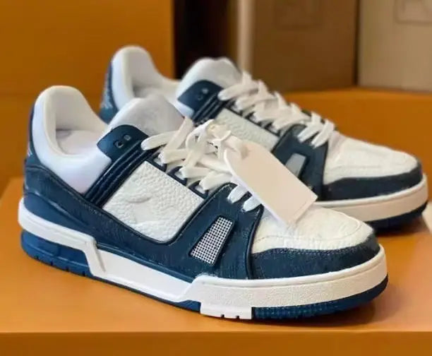 Top-tier luxury designer skateboard shoes men's casual sports field training Court Couple walking Basketball running Sneakers