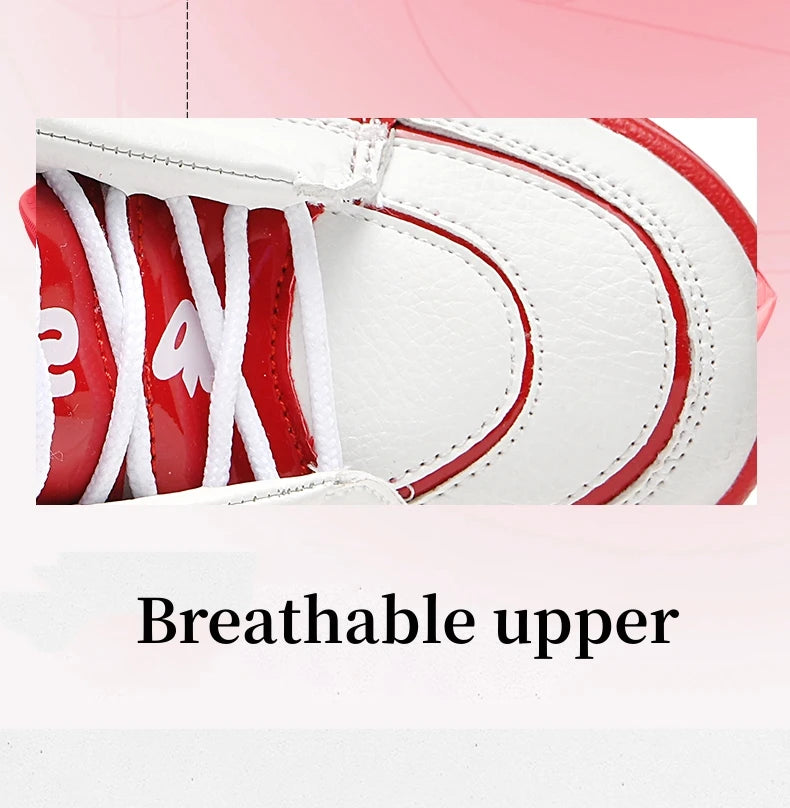 High Quality Men's Basketball Shoes Autumn Leather Sports Shoes Outdoor Platform Professional Basketball Boots Men Traning Shoes