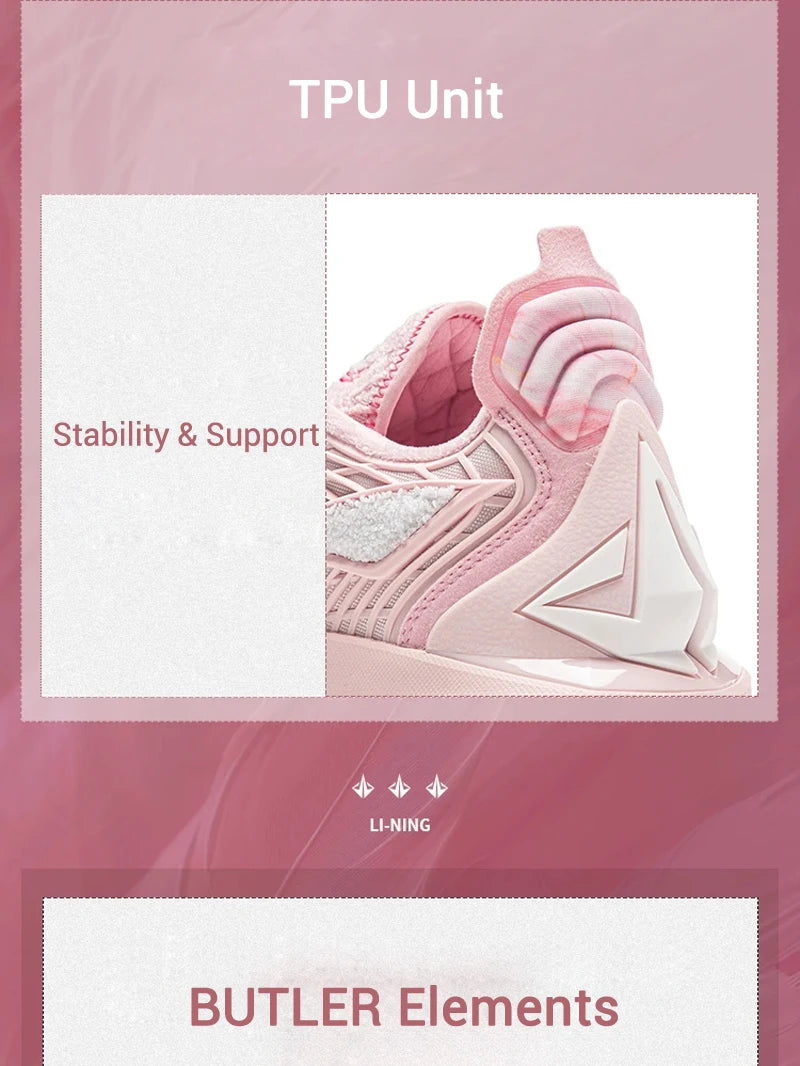 Li-Ning Men JIMMY BUTLER 3 Professional Basketball Shoes BOOM Cushioning Wearable LiNing Breathable Sneakers ABAU107