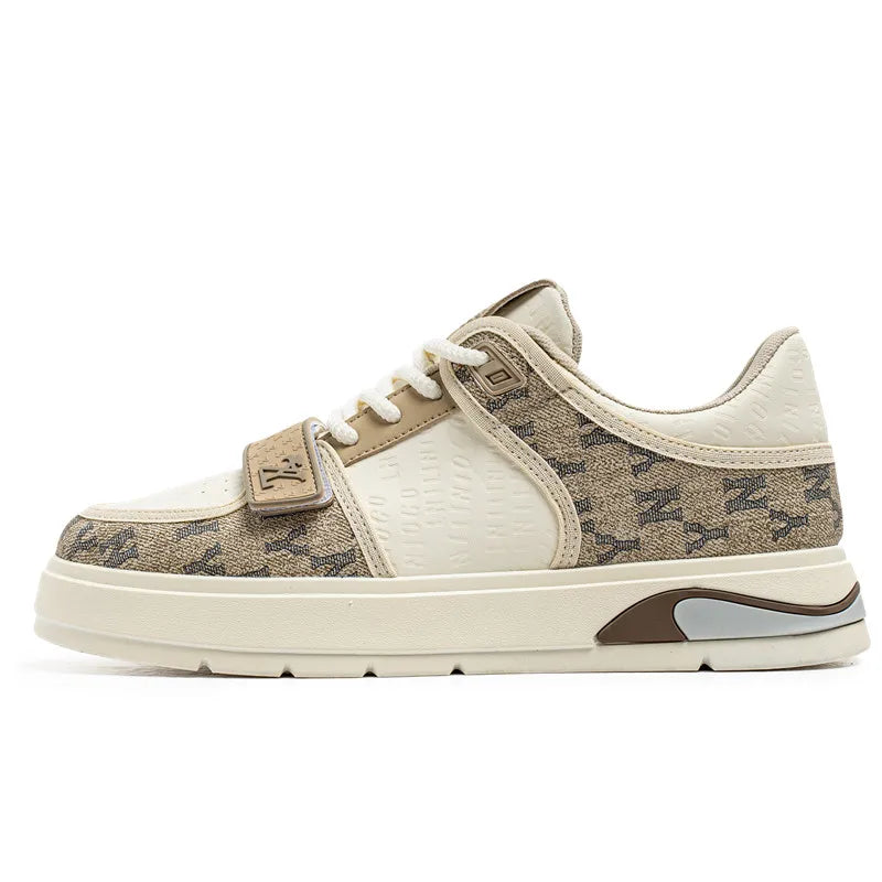 Fashion Blue Men's Sneakers 2025 Streetwear Hip Hop Shoes Spring Casual Skateboard Shoes Man Designer Luxury Sneakers